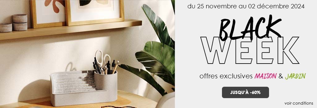 Black friday week sur Jardindeco : evenenement shopping sur Jardindeco.com