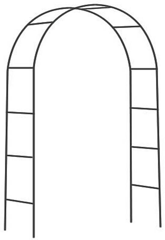 Садовая арка своими руками из металла чертежи