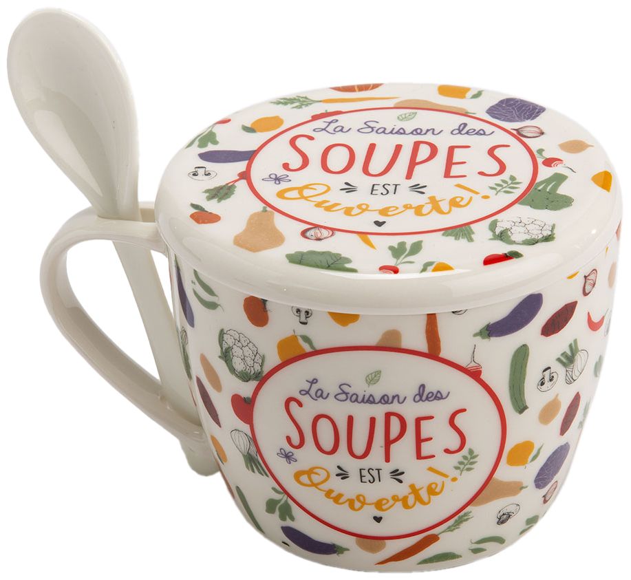 Bol Soupe En Porcelaine Louison