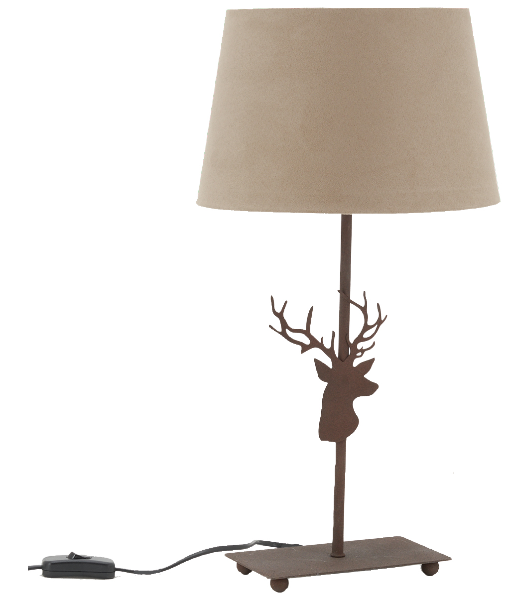 Lampe - Tête de Cerf - Nature - Luminaire - Maison Addict
