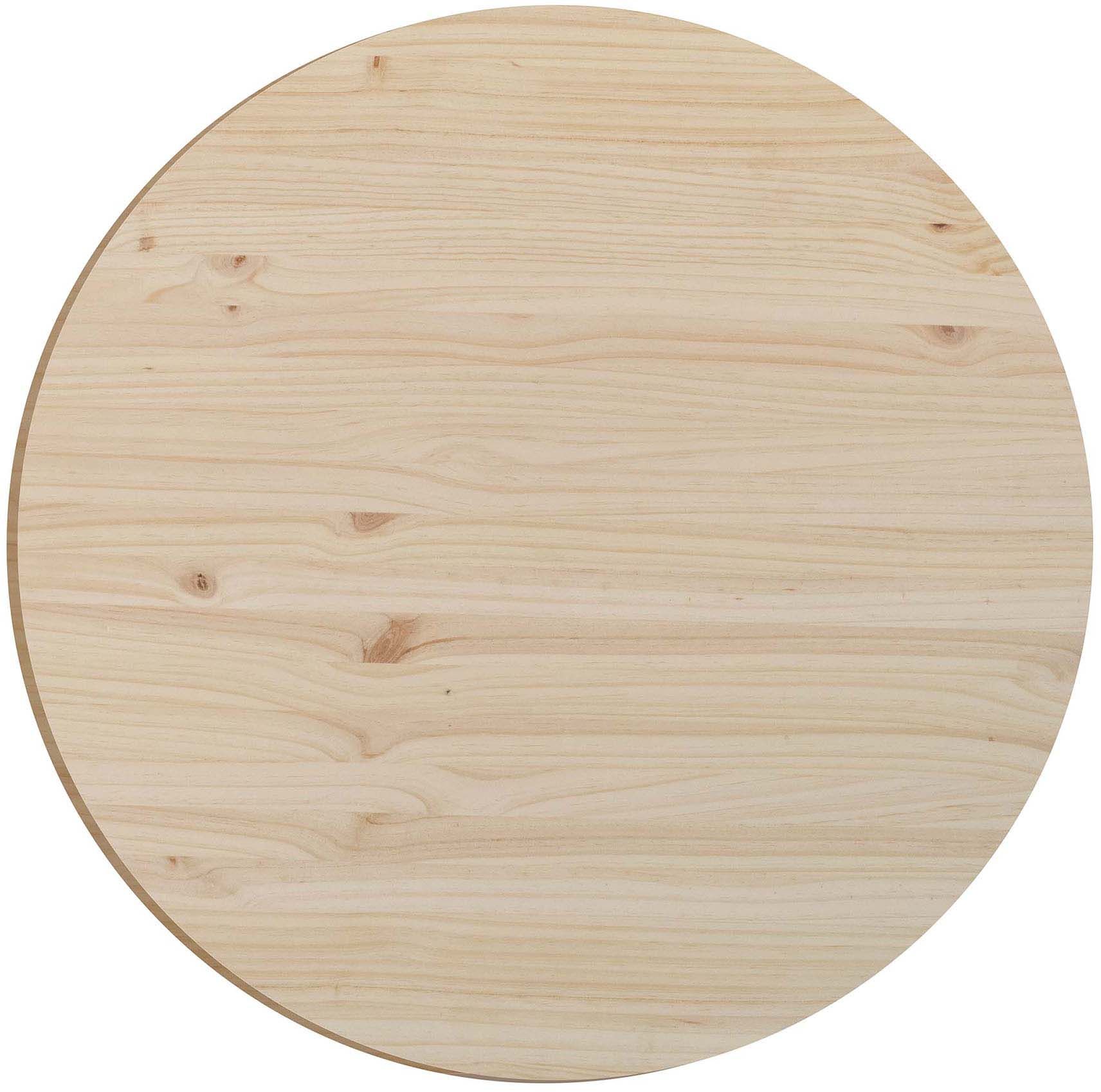 щит круглый деревянный для стола