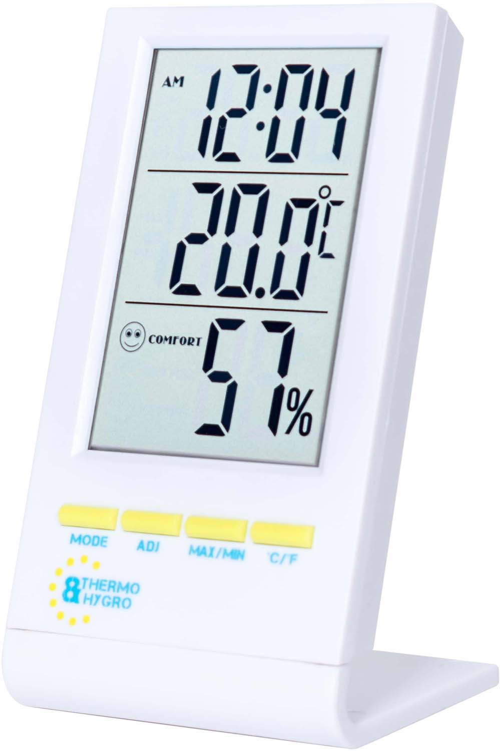 Thermomètre/hygromètre Mini, blanc