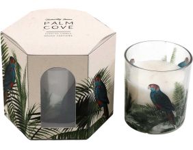 Bougie parfumée tube Palm (Lot de 2)