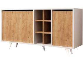 Buffet 3 portes avec niches Prava