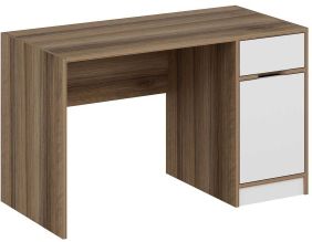 Bureau avec tiroir et placard Elina (Blanc)