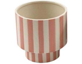 Cache-pot en dolomite Cabana 13 cm (Rose)