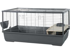 Cage pour conchon d'inde/lapin Neolife connect 100 cm (Gris)