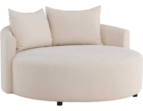 Canapé rond ⌀150 cm en polyester Kelso