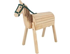 Cheval de jardin en bois pour enfants