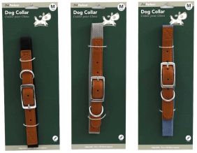 Collier en polyester pour chien (Lot de 3) (M - 46 cm)