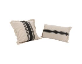 Coussins en coton FLEX (Beige/crème)