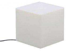 Cube lumineux intérieur extérieur Cuby 20 cm (Alimentation électrique)