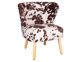 Fauteuil effet peau de vache (Petit)