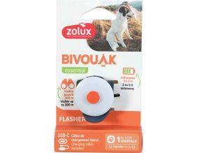 Flasher lumineux USB Bivouak (Bleu)