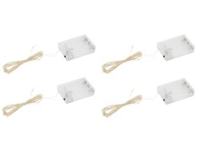 Guirlande led 3 mètres - 30 LED (Lot de 4)