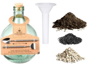 Kit terrarium végétal à faire soi-même DIY (5 litres)