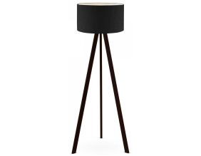 Lampadaire en MDF et PVC Floor (Noir)