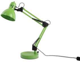 Lampe de bureau en métal Funky Hobby (Vert)