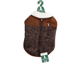 Manteau fourrure pour chien Natural 35 cm (Chocolat)