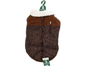 Manteau fourrure pour chien Natural 45 cm (Chocolat)