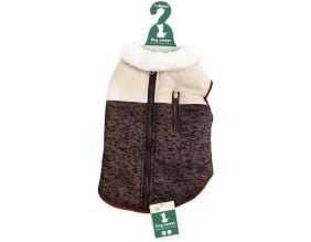 Manteau fourrure pour chien Natural 35 cm (Crème)