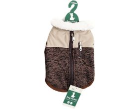 Manteau fourrure pour chien Natural 25 cm (Crème)