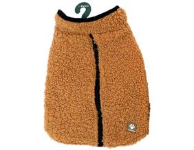 Manteau teddy pour chien 35 cm (Caramel)