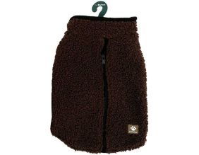 Manteau teddy pour chien 35 cm (Chocolat)