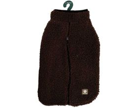 Manteau teddy pour chien 45 cm (Chocolat)