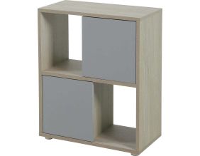 Meuble pour aquarium Iseo et Tana 63L (Gris)