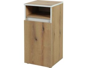 Meuble pour aquarium colonne 40 x 40 cm (Blanc)