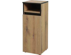 Meuble pour aquarium colonne 35 x 35 cm (Noir)