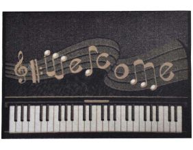 Paillasson en PVC 40 x 60 cm Door (Piano)