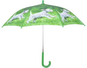 Parapluie chiot en métal et bois (Dalmatien)