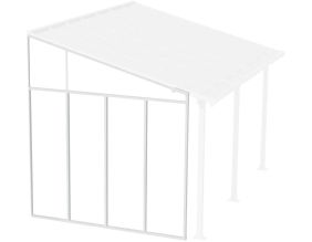 Paroi latérale pour pergola 3 m (Blanc)