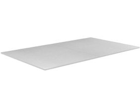 Plateau dinatoire pour billard convertible table 6 personnes Texas (Blanc boisé)