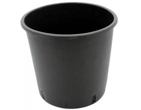 Pot de plantation rond de 10 litres noir  24 x 24 cm (Lot de 10)