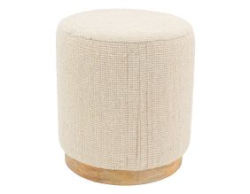 Pouf en laine pied Manguier