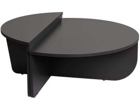 Table basse en aggloméré Podium (Anthracite)