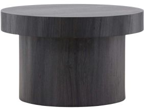 Table basse ronde Malung (Noir)