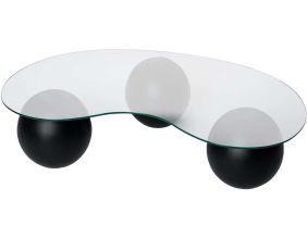 Table basse en verre 120 x 30 x 70 cm Sphere