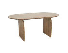 Table ovale en acacia