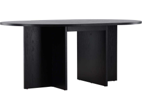 Table de repas extensible Strada (Noir)