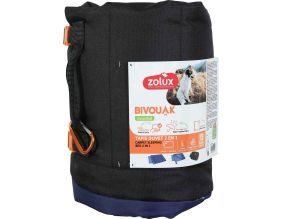 Tapis duvet 2 en 1 en tissu déperlant Bivouak (Bleu)