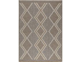 Tapis intérieur extérieur aspect jute bleu Tijuana 9048 (180 x 67 cm)