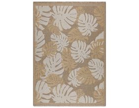 Tapis intérieur extérieur aspect jute jaune Tijuana 9062 (180 x 67 cm)