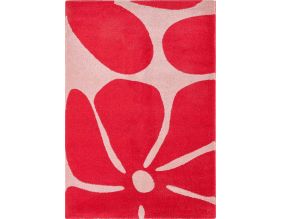 Tapis intérieur à poils longs Swing 385 rouge (80 x 140 cm)