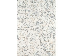 Tapis intérieur en polyester poils longs Léna confettis (150 x 80 cm)