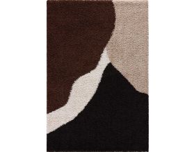 Tapis intérieur en polypropylène Palerme 1060 marron (120 x 160 cm)