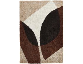 Tapis intérieur en polypropylène Palerme 1061 marron (120 x 160 cm)